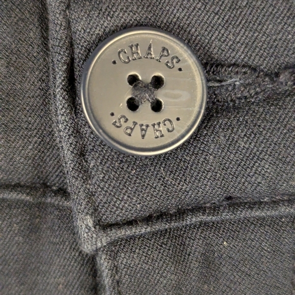 Chaps size 6 navy slacks in great condition extra wide waistband - Picture 12 of 13